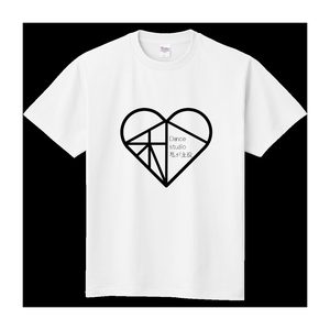 私が主役黒ロゴTシャツ(白)